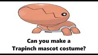 Trapinch Pokemon Mascot Costume Request request mascotcostume Draw A Concept [upl. by Kassey]