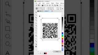 Cara Membuat Barcode di Corel draw bagaimana cara barcode coreldraw [upl. by Verada644]