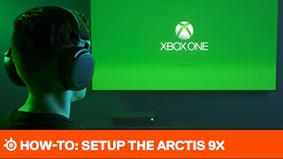 HowTo Setup a SteelSeries Arctis 9X on Xbox and PC [upl. by Ycnaffit854]