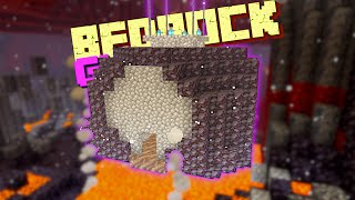 Wie baut man eine Base im Nether in Minecraft  Minecraft Bedrock Guide  LarsLP [upl. by Sotos]