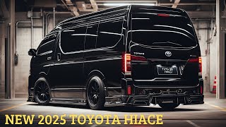 2025 Toyota HiAce Unveiled  Vans That Will Blow Your Mind [upl. by Onirefez]