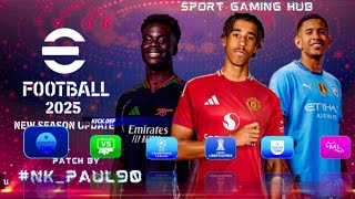 eFootball PES 2025 PPSSPP New Season Update Download [upl. by Hernardo]