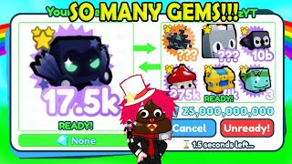 Trading OG DOMINUS ASTRA For BILLIONS Of Gems Pet Simulator X [upl. by Latvina]