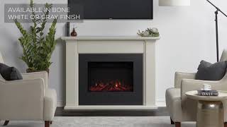 Real Flame Tejon Slim Electric Fireplace [upl. by Fonville230]