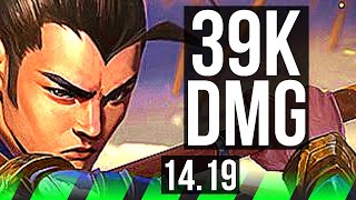 XIN ZHAO vs HECARIM JGL  805 Rank 3 Xin 68 winrate Legendary  NA Challenger  1415 [upl. by Liliane]