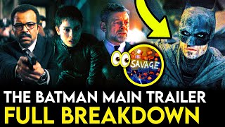 THE BATMAN Official Trailer Breakdown  Things You Missed Easter Eggs amp Theories [upl. by Crotty]