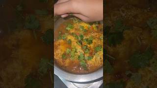 Spicy Amlat curry and gravey cooking food recipe egg vantalu [upl. by Macnamara48]