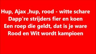 Ajax • Clublied met songtekst [upl. by Jamesy]