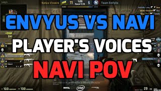 Katowice 2015  EnVyUs vs NaVi decache 14 finals with players voices NaVi POV Russian [upl. by Keyek766]