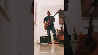 hamming to stevevai bosskatana guitar guitarmusic fenderstrat guitarperformance [upl. by Ahtimat640]