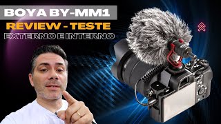 Review do Microfone Boya BYMM1  Será que vale a pena [upl. by Annairda]