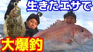 大物が簡単に釣れる？初の落とし込み釣りに挑戦！ [upl. by Segroeg]