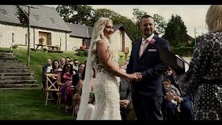 Charlotte amp Nathan Highlights Video  Green grove barn Llandovery [upl. by Naic]