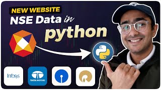 How to get NSE Stock data in Python NEW WEBSITE2024 🔥 [upl. by Grega]