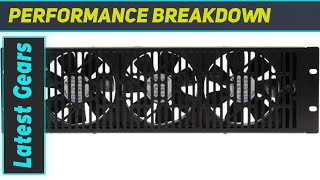 Sanus CAFH01B1 3U High Volume Fan The Ultimate Rack Cooling Solution [upl. by Elliott608]