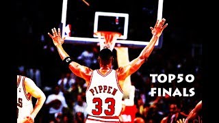 SCOTTIE PIPPEN TOP50 NBA FINALS [upl. by Arst]