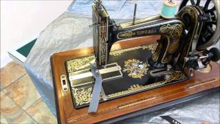 Alex Askaroff presents the Superba sewing machine [upl. by Bostow]