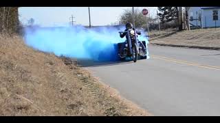 Top 5 Trike Burnouts  V8 Choppers [upl. by Maren888]