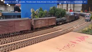 BNTS 0208 — The Great Scale Model Train and Railroad Collectors Show 2022 [upl. by Ariaec]