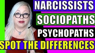 Narcissist Psychopath or Sociopath How to Spot the Differences [upl. by Faydra539]