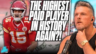 Patrick Mahomes Is Once Again The Highest Paid Player In NFL History 2106 Million Until 2026 [upl. by Thay]