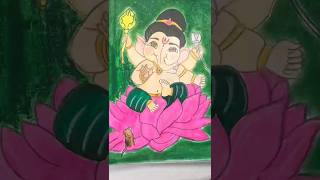 How to draw Laughing ganesha youtubeshorts [upl. by Huba]