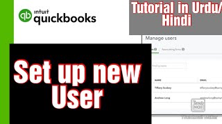 Setting Up a New User in QuickBooks Online [upl. by Trisha608]