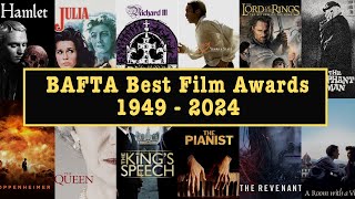 BAFTA Best Film Winners  British Academy Awards  1949 to 2024 [upl. by Claresta973]