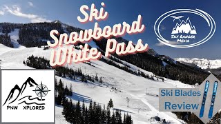 Ski and Snowboard White Pass Ski Resort plus Ski Board Gear Review [upl. by Boulanger]