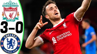 Liverpool vs Chelsea 30  All Goals and Highlights  2024 🔥 JOTA [upl. by Chappelka]