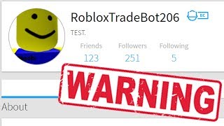 IF YOU SEE THESE ROBLOX ACCOUNTS RUN Roblox [upl. by Jeconiah]