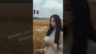 Larmes divoire  france kpop remix ai [upl. by Cyrilla368]