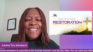 Let Us Break Bread Together Declarations of Restoration Tolu Akinbami [upl. by Denyse]