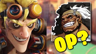 Is Junkrat OP With Mauga  Match Highlight  AquamarineOW Overwatch 2 [upl. by Ardnuaed]