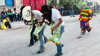 Danza Saltillo en el primer aniversario de danza guadalupana nueva luz 💚 [upl. by Wainwright300]