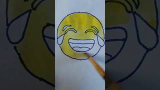 laughing emoji😂 emojiart viral trending shorts [upl. by Eiramadnil]