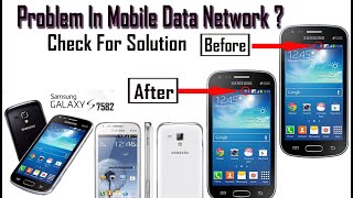 Problem in Mobile Data network Check for Solution Samsung 7582 Bangla Tutoriol 2018 [upl. by Nnylirehs444]