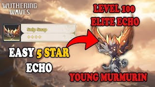 Easy 5 Star Echo Snip Snap  Young Murmurin  Wuthering Waves [upl. by Alekat]