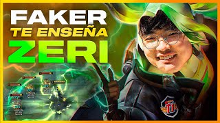 😲 ¡APRENDE COMO SE JUEGA ZERI con FAKER ZERI BUILD OBJETOS Y RUNAS [upl. by Nelav]