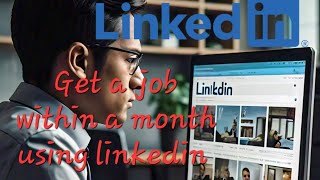 How to apply jobs in LinkedIn for freshers 5 Tips to Get a Job Within a Month [upl. by Trent]