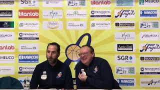 Dulca Santarcangelo a valanga su Osimo il commento di coach Serra [upl. by Yerxa]