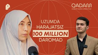 Uzumda harajatsiz 100 million daromad [upl. by Qirat]