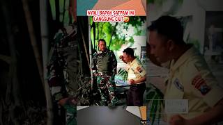 Beraninya mengajari tentara cara beladiri🤭 shortvideo komando tniad tni beritaterkini tentara [upl. by Adine127]