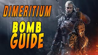 The Witcher 3 The Wild Hunt  Dimeritium bomb guide [upl. by Ellingston967]