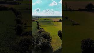 View Over a Charming Breton Village  Stunning Drone Footage of Brittanys Countryside drone town [upl. by Ainehs]