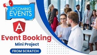 Event Booking App Angular  BookMyShow Event Booking  Angular Project [upl. by Fini]