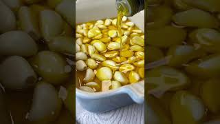 How to Confit Garlic 🧄 recipe [upl. by Yrotciv149]