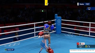 OLYMPIC GAMES TOKYO 2020Boxing Mizu vs CarlosAnd04 [upl. by Gasser793]