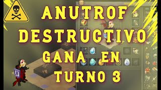 DOFUS ANUTROF EXPLOSIVO l AUTOWIN TURNO 3 💣 [upl. by Atined]