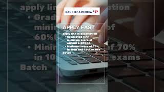 Bank Of America Biggest Hiring  OFF Campus Drive For 2025 2024 2023 Batch Fresher [upl. by Aspia]